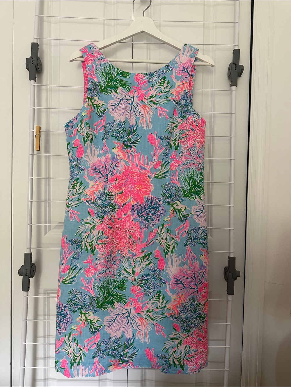 Lilly Pulitzer Maurina Linen Shift Size 8 NWT